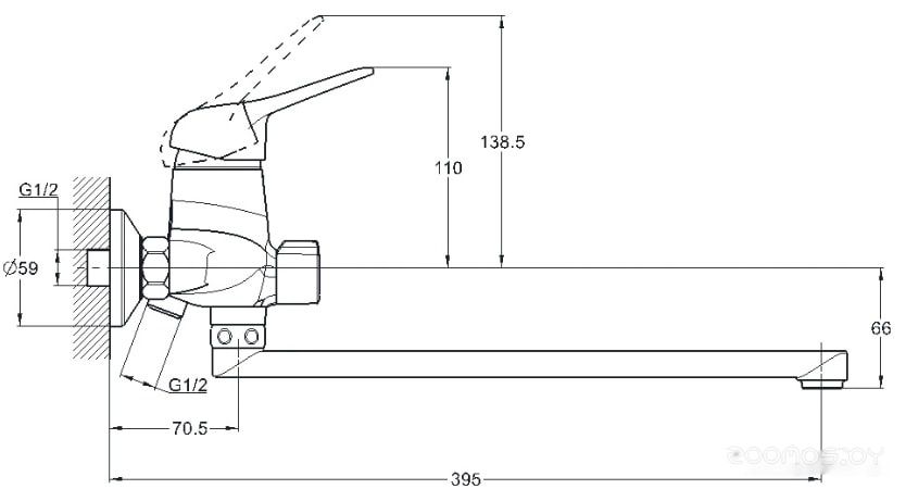 Смеситель Solone LUN7-A031, фото 1