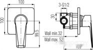 Смеситель Valvex Quasar 2446860