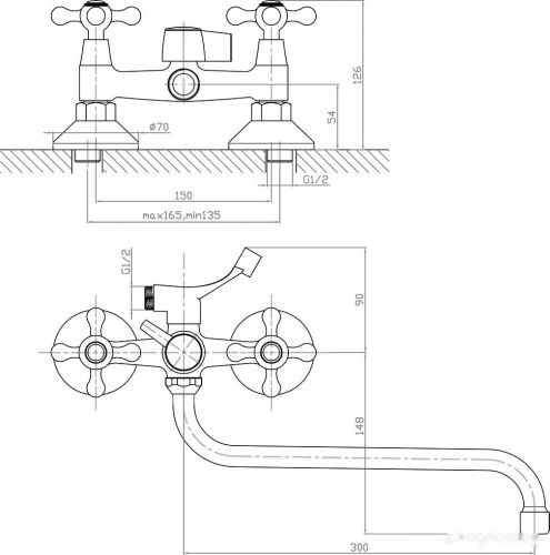 Смеситель Zollen Bamberg [BA62620241]