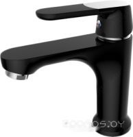 Смеситель РМС SL123BL-001F (черный/хром)