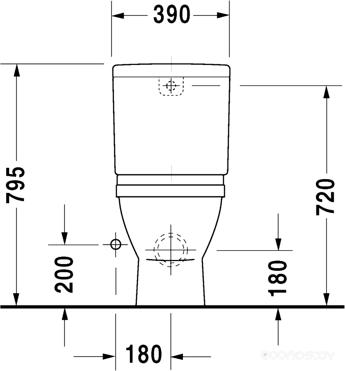 Унитаз Duravit Starck 3 (012609), фото 3