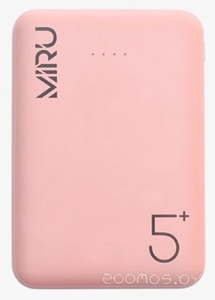 Портативное зарядное устройство Miru LP-3007 (Pink)