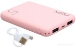 Портативное зарядное устройство Miru LP-3007 (Pink)
