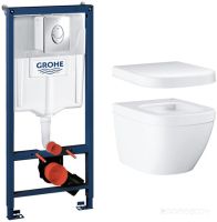 Унитаз Grohe Euro 39206000+39330001+38721001