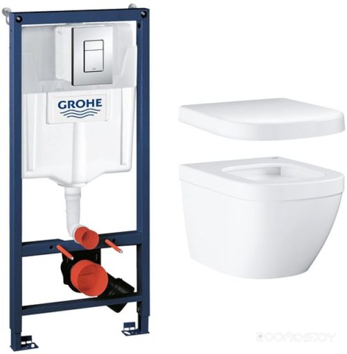 Унитаз Grohe Euro 39206000+39330001+38772001, фото 1