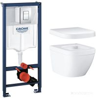Унитаз Grohe Euro 39206000+39330001+38772001