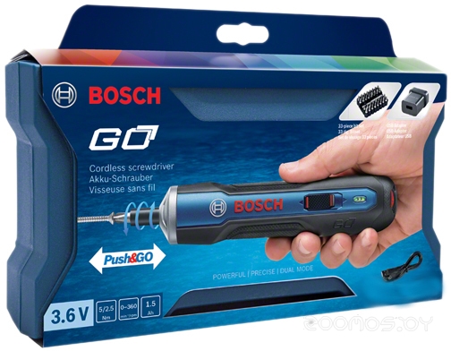 Электроотвертка Bosch Go Kit, фото 3