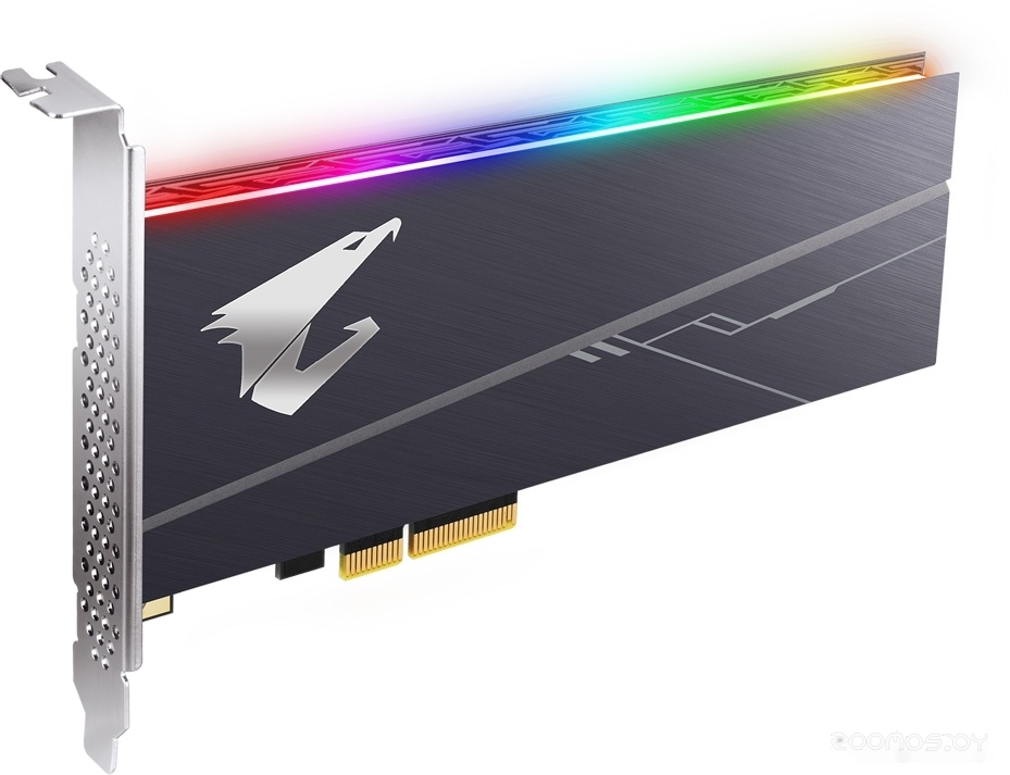 SSD Gigabyte Aorus RGB AIC NVMe 1TB GP-ASACNE2100TTTDR, фото 2