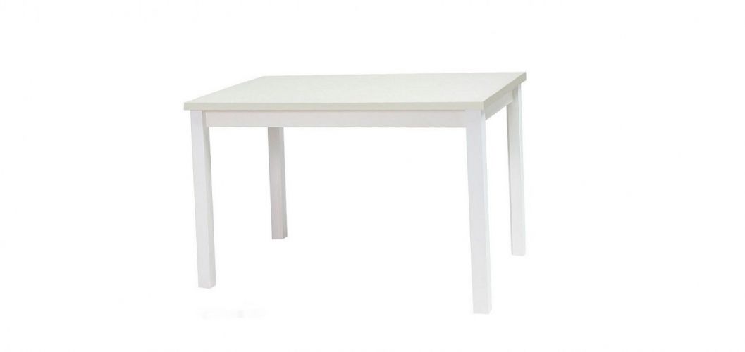 Кухонный стол Signal Adam 120x68 (белый матовый)