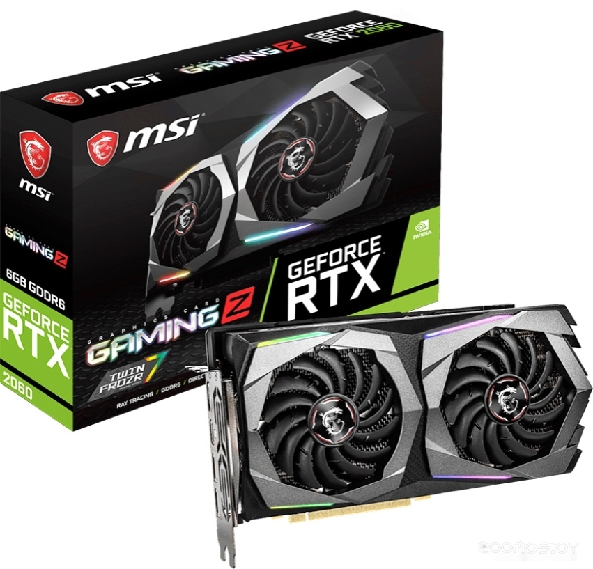Видеокарта MSI GeForce RTX 2060 Gaming Z 6GB GDDR6, фото 4