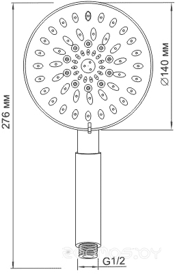 Душевая система Wasserkraft A036, фото 3