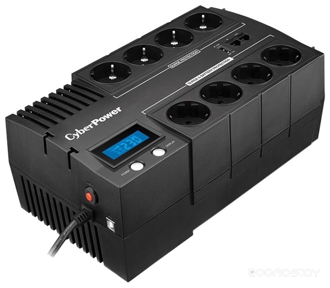 Источник бесперебойного питания CyberPower BR700ELCD, фото 2