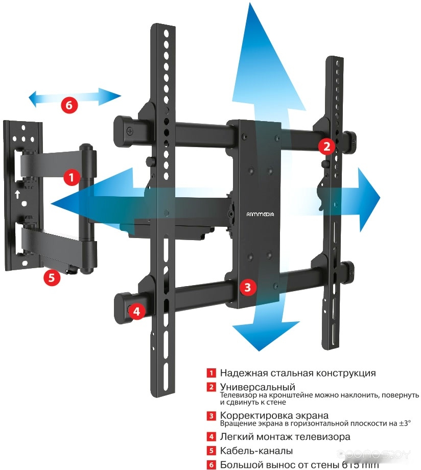 Кронштейн Arm Media PARAMOUNT-40, фото 2