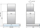 Вытяжка Elikor Агат 60Н-1000-Е4Д (Inox/Black)