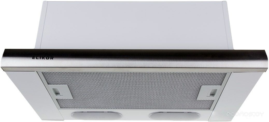Вытяжка Elikor Интегра 50П-400-В2Л Белый/Нержавеющая сталь