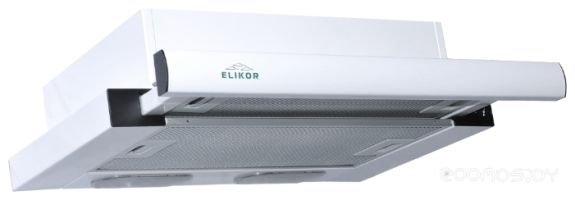 Вытяжка Elikor Интегра 60 белый / белый  (400) кп