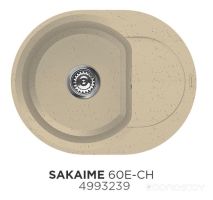 Кухонная мойка Omoikiri Sakaime 60E-СH