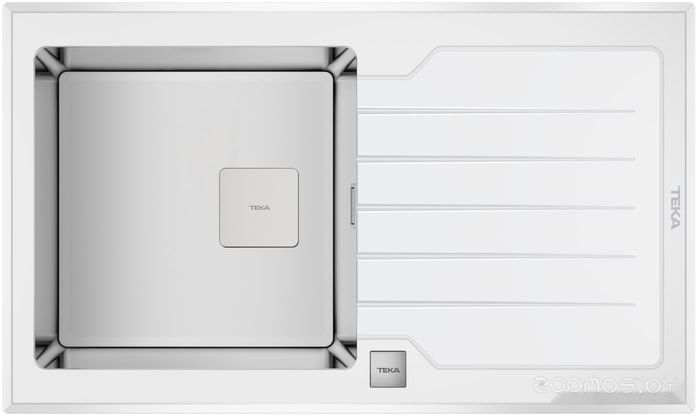 Кухонная мойка Teka Diamond RS15 1B 1D 86 Auto (белый)
