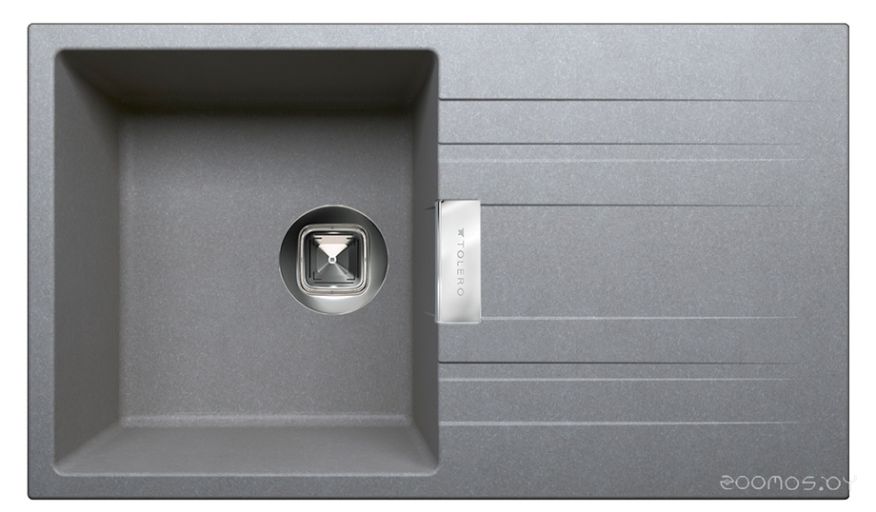 Кухонная мойка Tolero Loft TL-750 (Grey metallic), фото 1