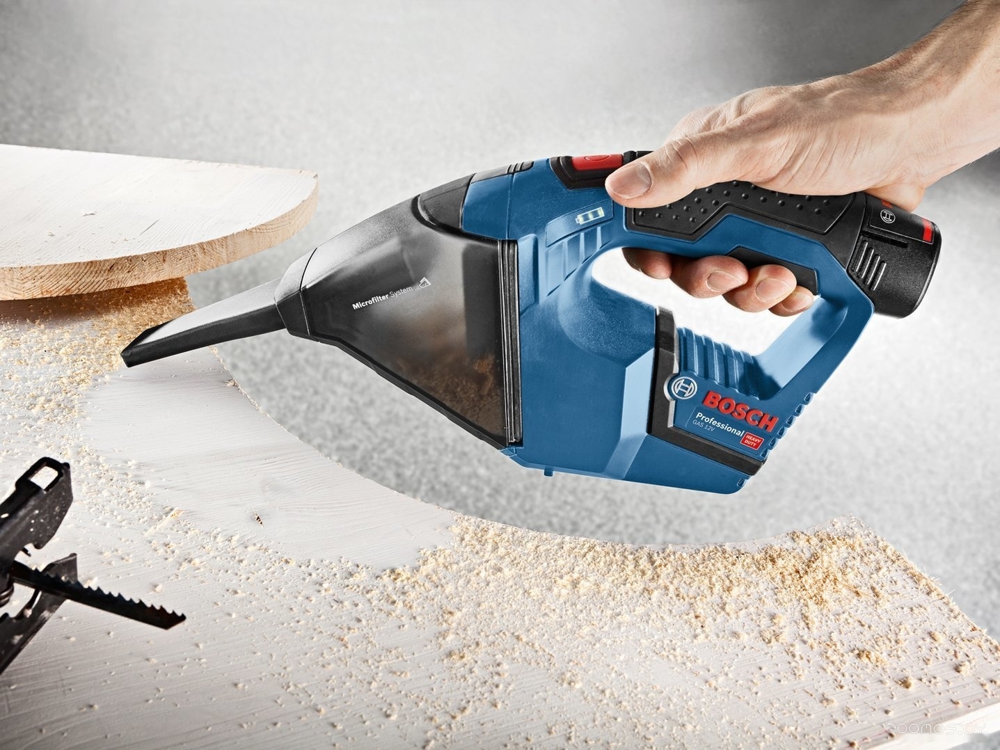 Пылесос Bosch GAS 12V Professional 0 601 9E3 000 (без аккумулятора), фото 6