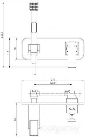 Смеситель Lemark Contest LM5819CW, фото 2