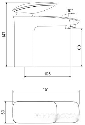 Смеситель IDDIS Stone STOSB00i01, фото 9