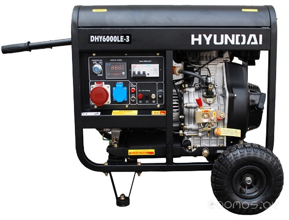 Генератор Hyundai DHY 6000LE-3, фото 2