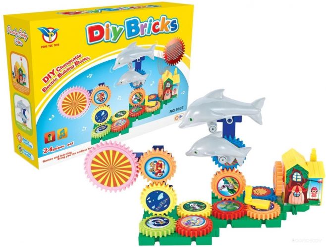 Конструктор Bricks 9803 Веселые Шестеренки