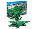 Конструктор управляемый CADA Динозавр и Крокодил / C51035W (450эл)