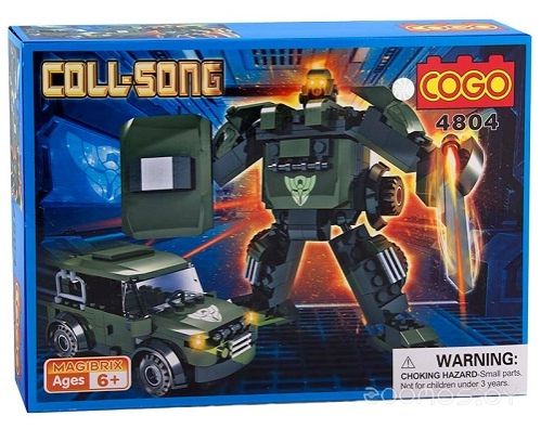 Конструктор Cogo Супергерой трансформер 4804