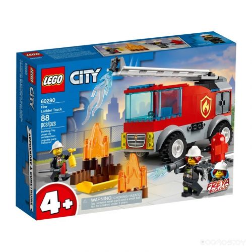 Конструктор Lego City Fire Пожарная машина с лестницей 60280