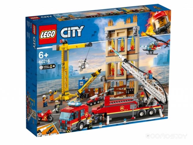 Конструктор Lego City Центральная пожарная станция (60216)