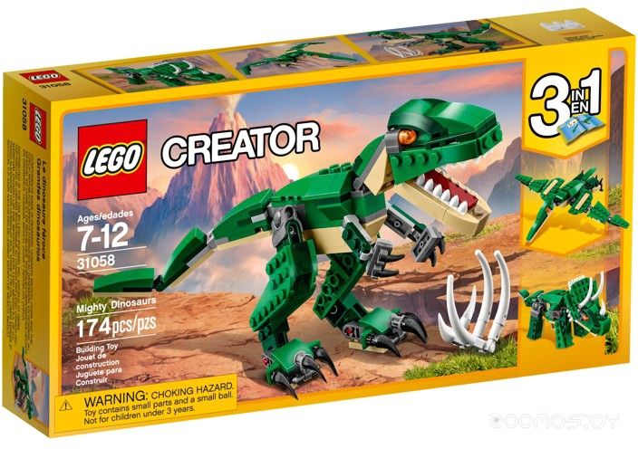 Конструктор Lego Creator 31058 Грозный динозавр