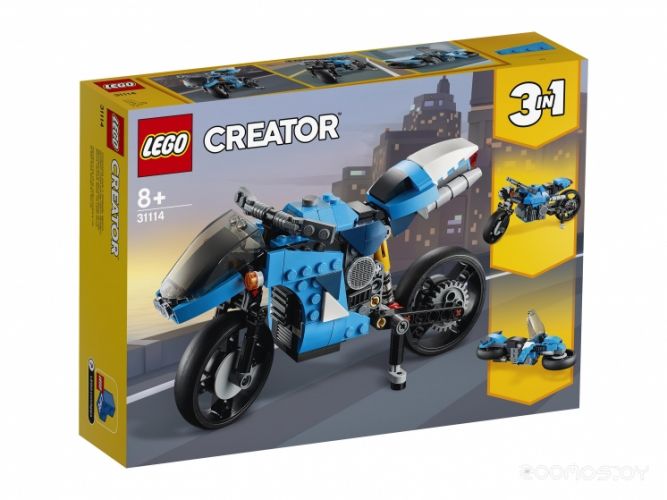 Конструктор Lego Creator Супербайк 31114