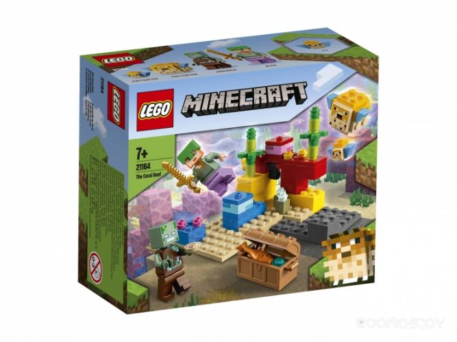 Конструктор Lego Minecraft Коралловый риф 21164