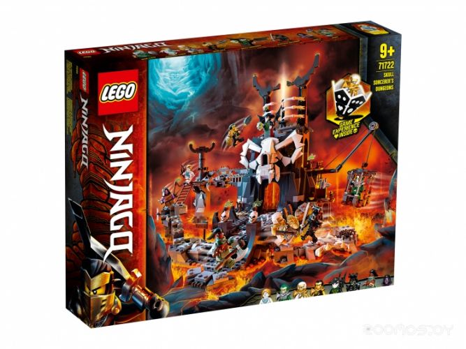 Конструктор Lego Ninjago Подземелье колдуна-скелета 71722