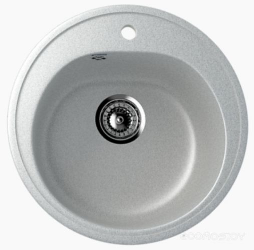 Кухонная мойка Berge BG-5200 + смеситель GR-4003 (серый/базальт)