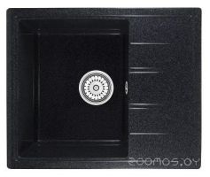 Мойка кухонная Berge BG-5850 (черный глянцевый)