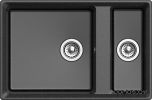Кухонная мойка GranFest GF-LV-760K (черный)