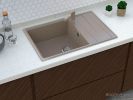 Кухонная мойка GranFest GF-LV-760L (бежевый)