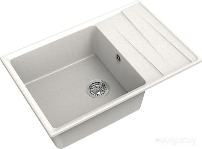 Кухонная мойка GranFest GF-LV-760L (белый)