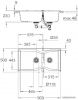 Кухонная мойка Grohe K700 100-C 90/50 2.0 31658AT0 (серый гранит)