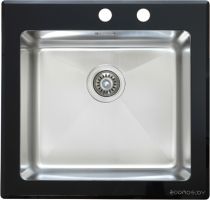 Кухонная мойка Zorg GS 5553 (черный)
