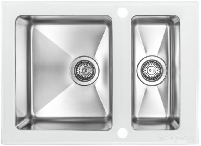 Кухонная мойка Zorg GS 6750-2 (белый)