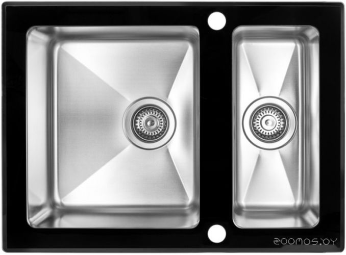 Кухонная мойка Zorg GS 6750-2 (черный)