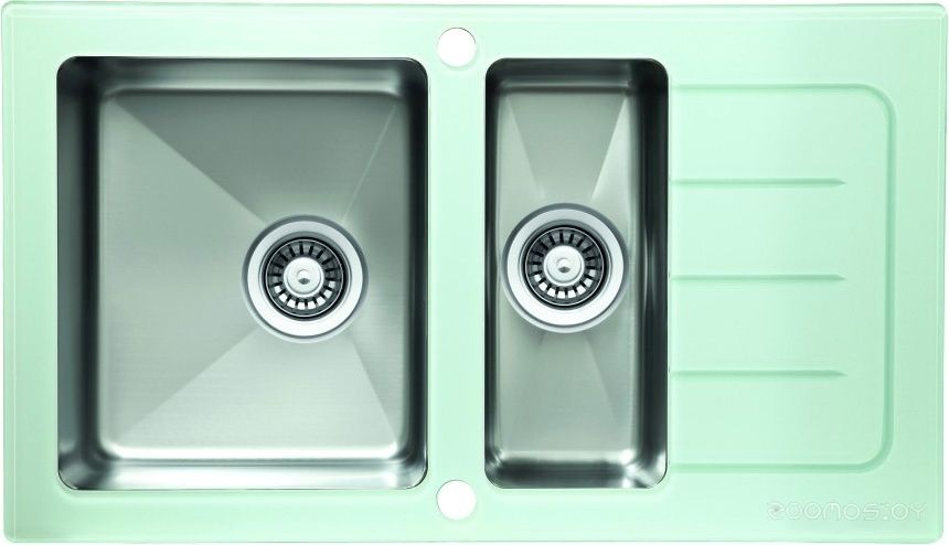 Кухонная мойка Zorg GS 7850-2 (белый)