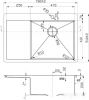 Кухонная мойка Zorg R-7851-R