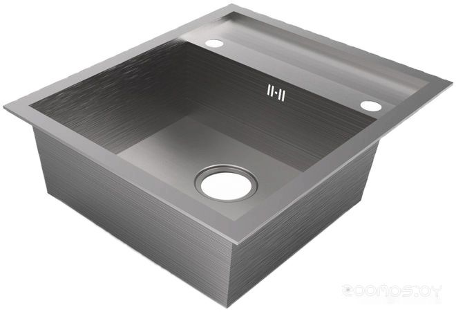 Кухонная мойка Zorg Steel Hammer SH X 6050 DIVA, фото 1