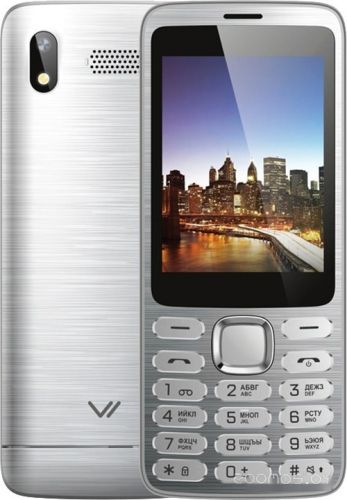Мобильный телефон Vertex D570 (серебристый)