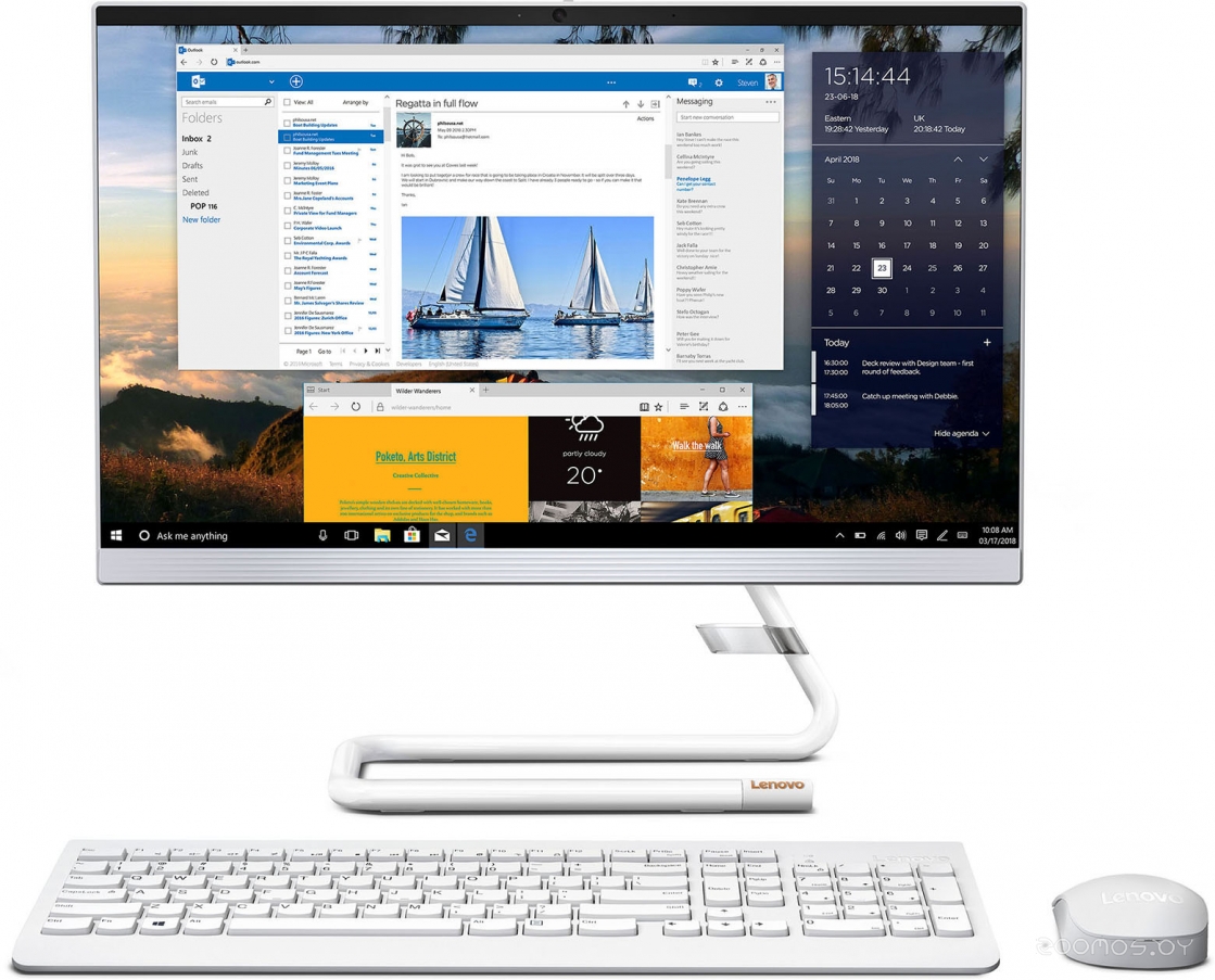 Моноблок Lenovo IdeaCentre A340-22IWL (F0EB00N7RK), фото 6